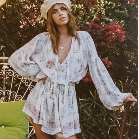 Spell Dresses & Skirts - SPELL Posy Long Sleeve Mini